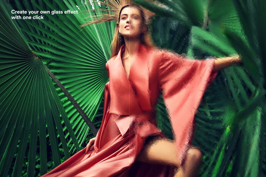 Hyper Glass Vol. 04 - Realistic Glass Effects for Photoshop