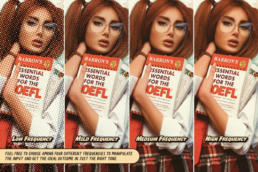 Offset Printing Simulator Photoshop Action