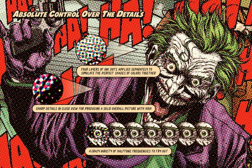 Offset Printing Simulator Photoshop Action