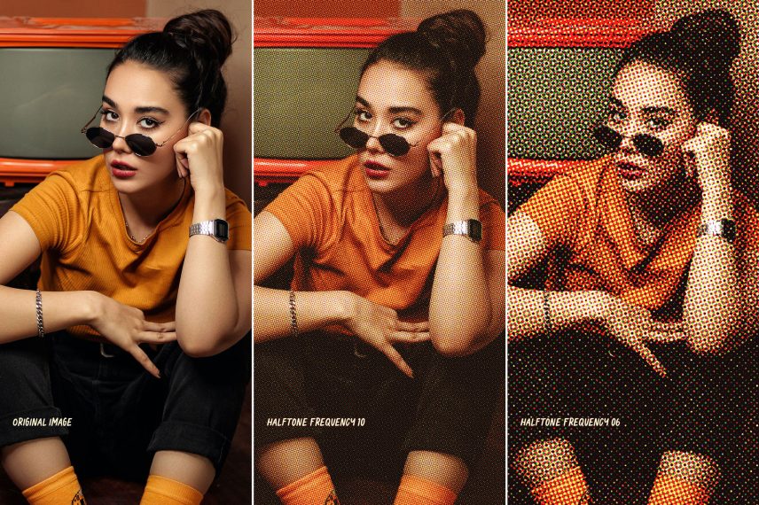 Offset Printing Simulator Photoshop Action