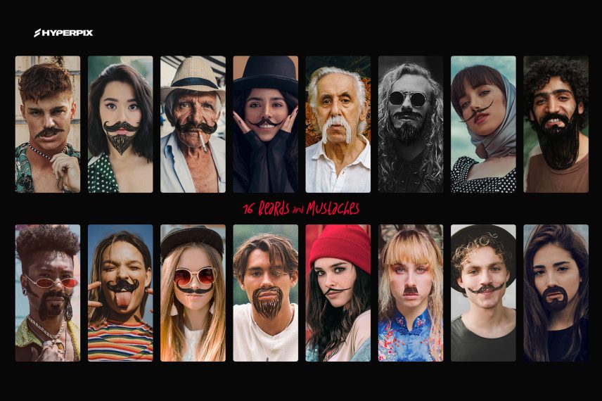 Hyper Hand Drawn PNG Elements