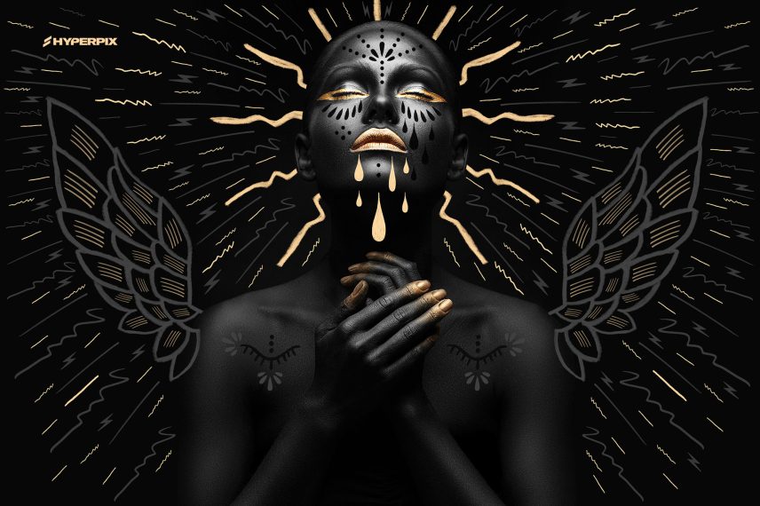 Hyper Hand Drawn PNG Elements