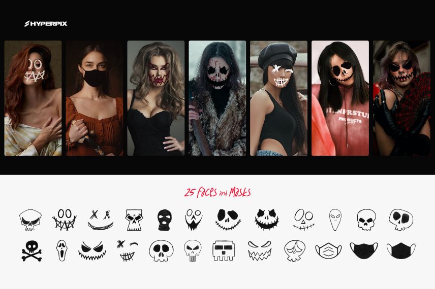 Hyper Hand Drawn PNG Elements