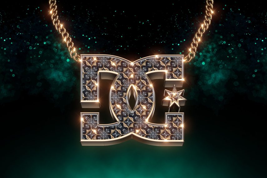 Ornamental Gold Text Effect / Logo Mockup - D&G Logo Version