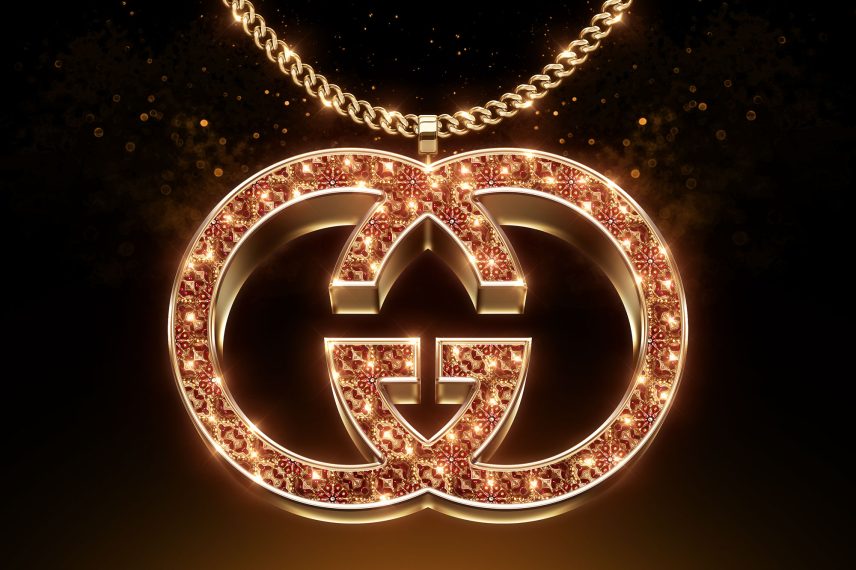 Ruby Gem Text Effect / Logo Mockup - Gucci Logo