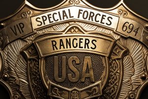 Police - Army - Sheriff Badge No. 2 PSD Template
