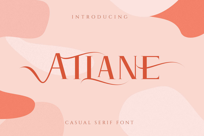 atlane travel font