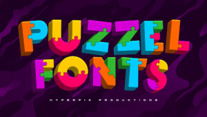 Best Free and Premium Puzzle Fonts