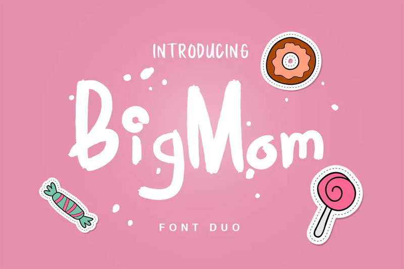 bigmom fun font