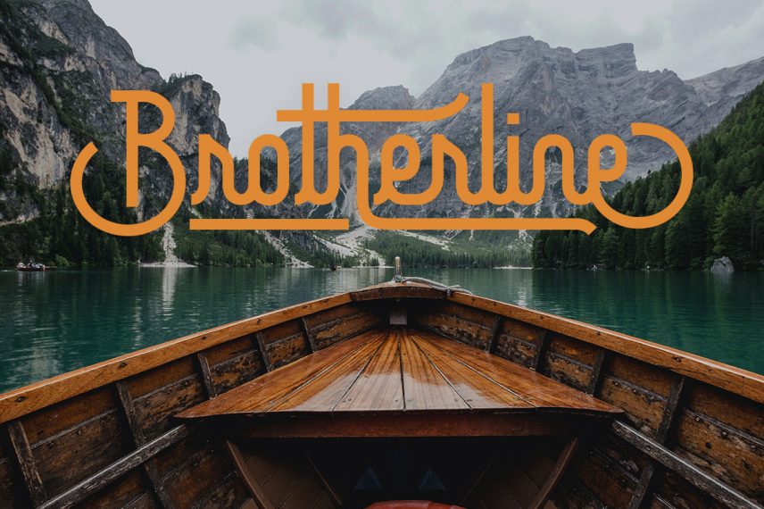 brotherline travel font