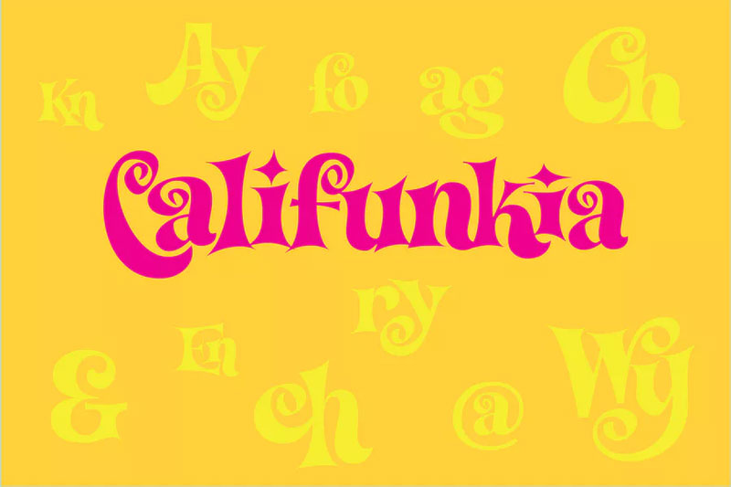 califunkia fun font