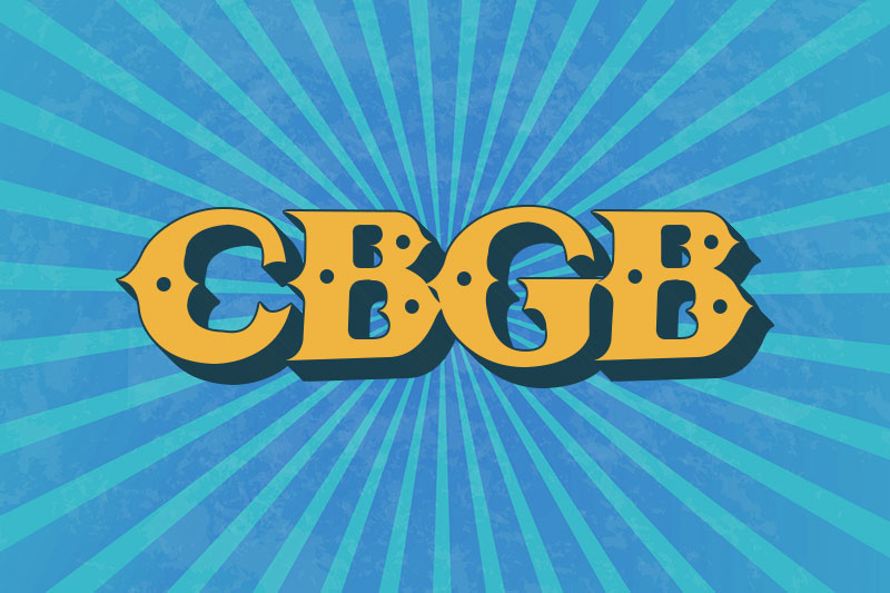 cbgb circus font
