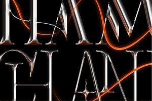 Cinematic Chrome PSD Text Effect