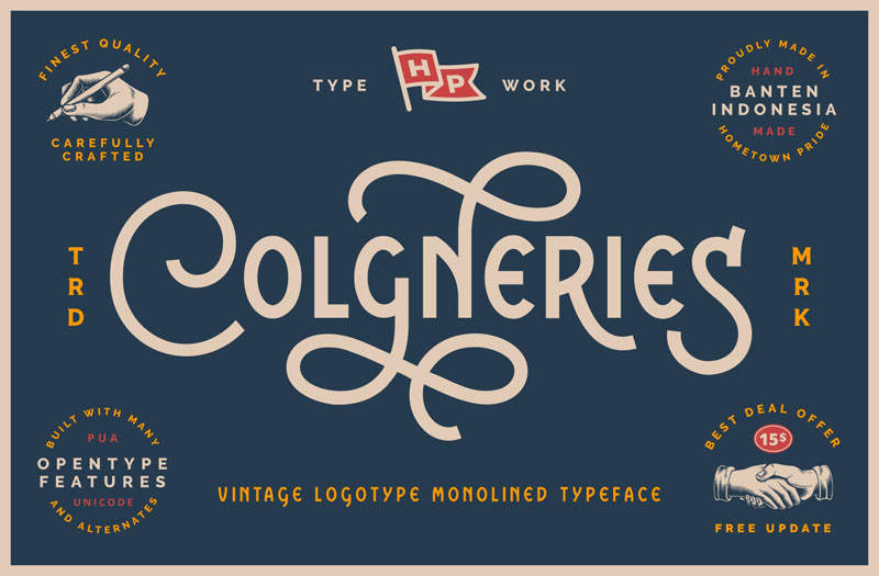 colgneries travel font