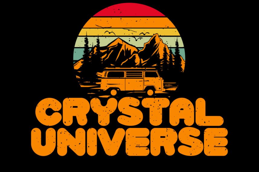 crystal universe travel font