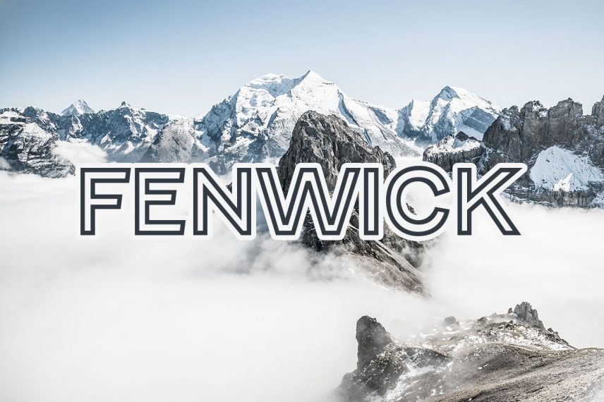 fenwick travel font
