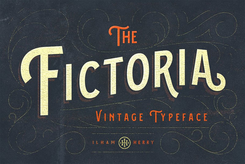 fictoria typeface circus font