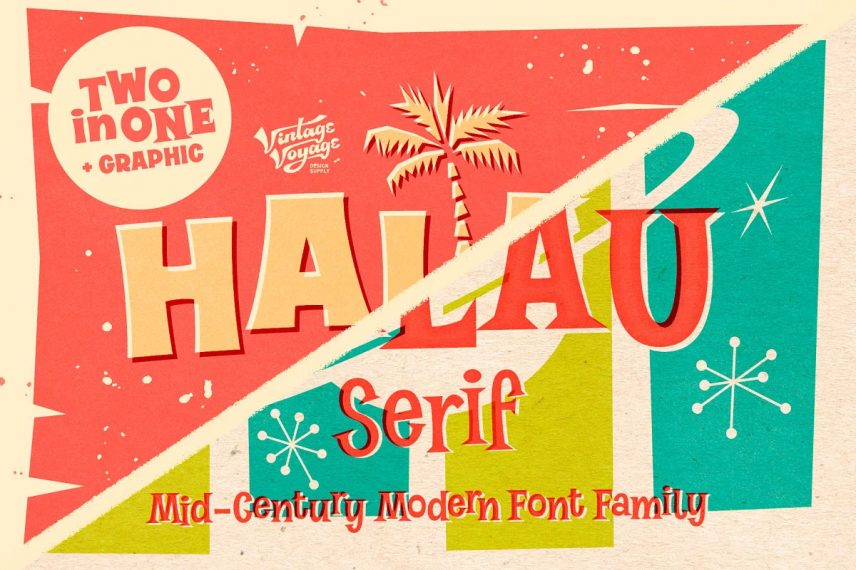 halau travel font