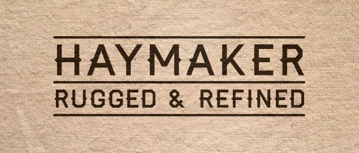 haymaker hipster font
