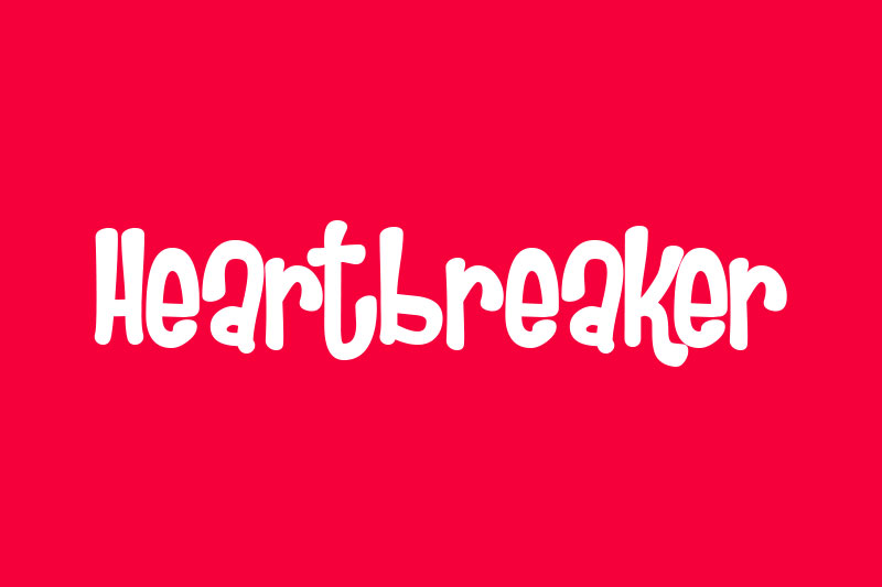 heartbreaker fun font