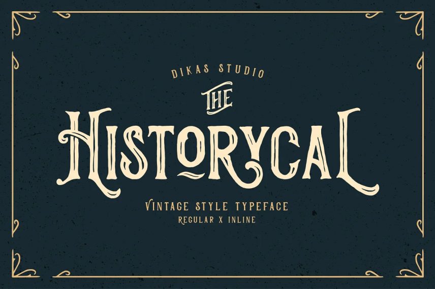 historycal whiskey font