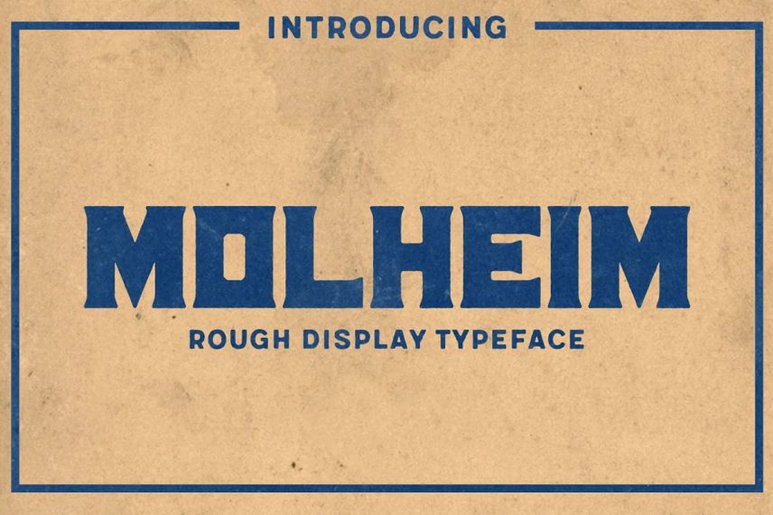 molheim typeface whiskey font