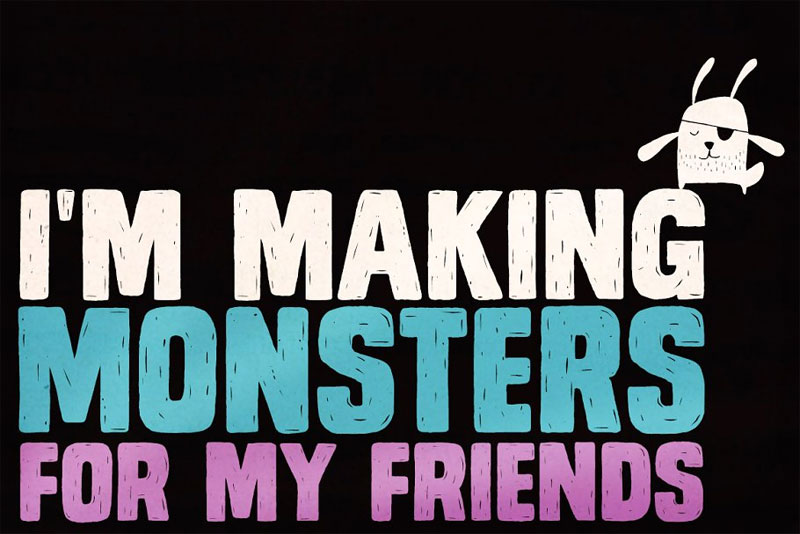 monstro monster font