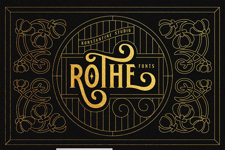 rothe whiskey font