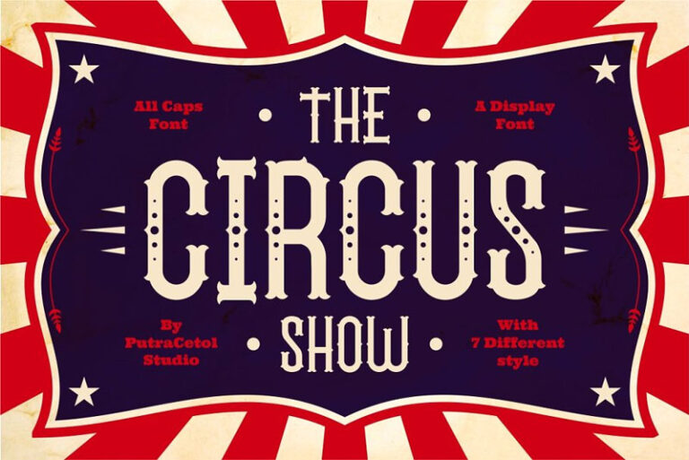 45+ Best Circus Fonts (FREE / Premium) 2024 | Hyperpix
