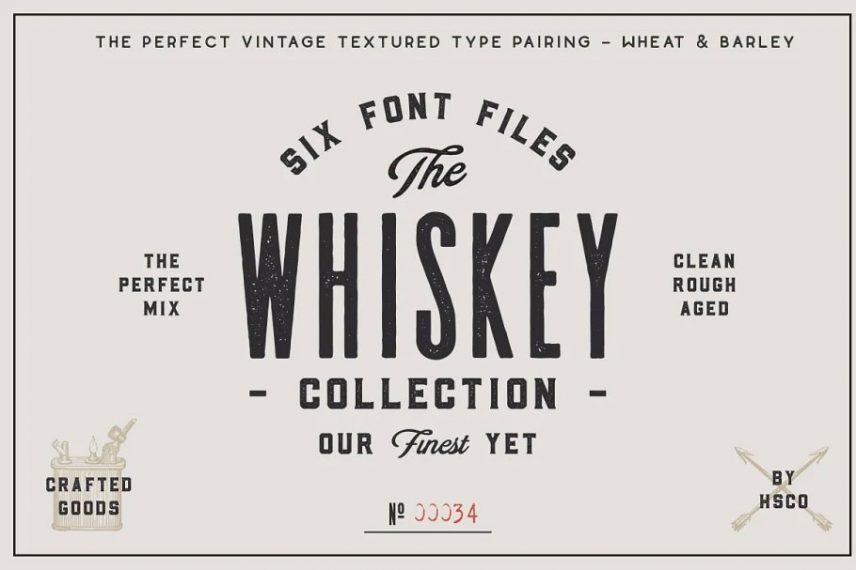 the whiskey font