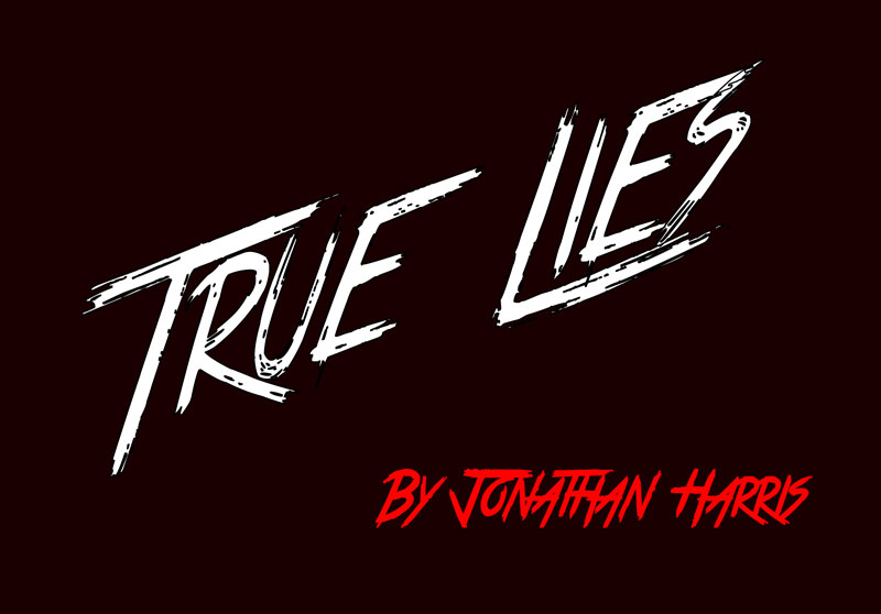 true lies horror and scary font