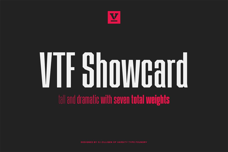 vtf showcard wrestling font