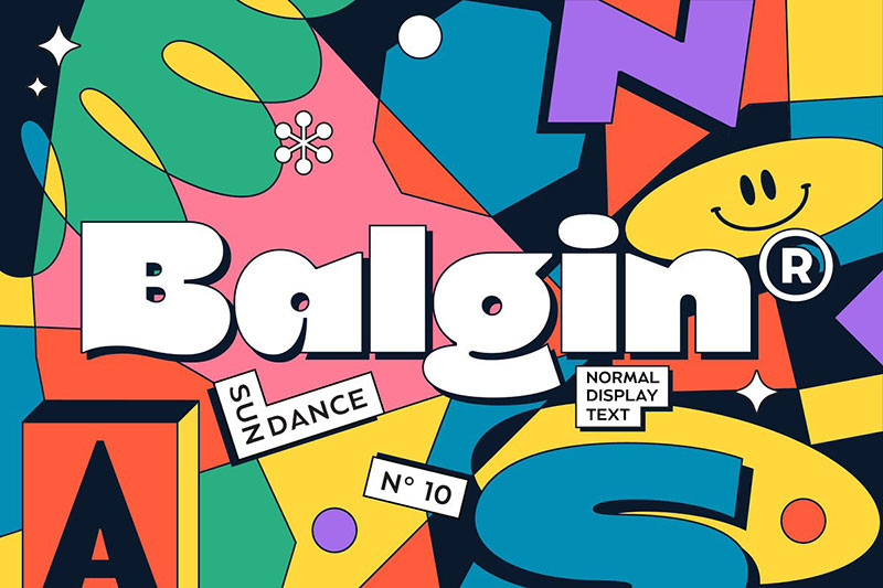 balgin 90s fonts