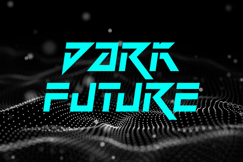 dark future dj fonts