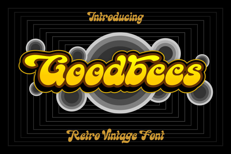 goodbees 90s fonts