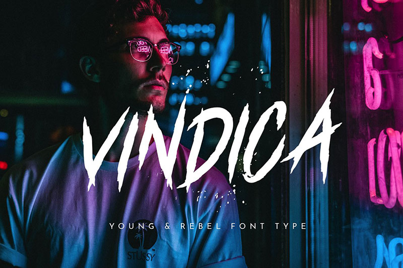 vindica rebel dj fonts