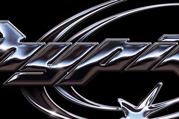 Y2K Chrome Logo / PSD Text Effect Vol. 14