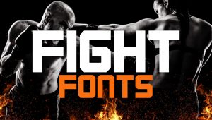Best Fight Fonts