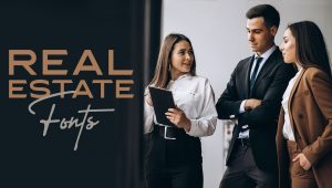 Best Free and Premium Real Estate Fonts