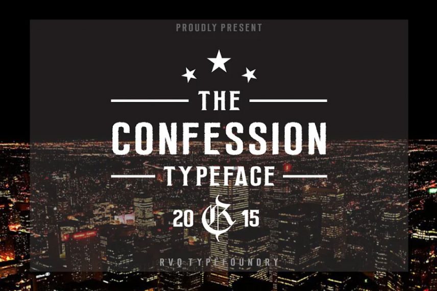 confession typeface basketball font