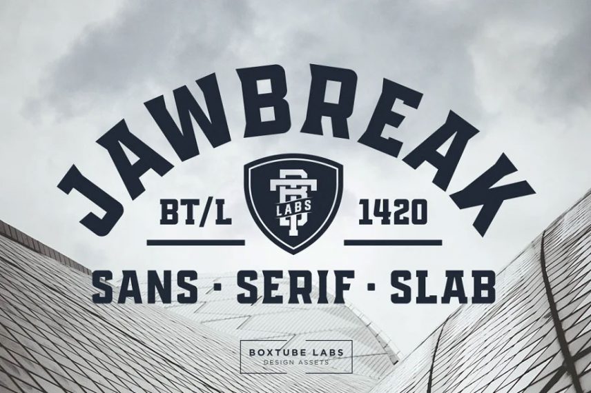 jawbreak basketball font