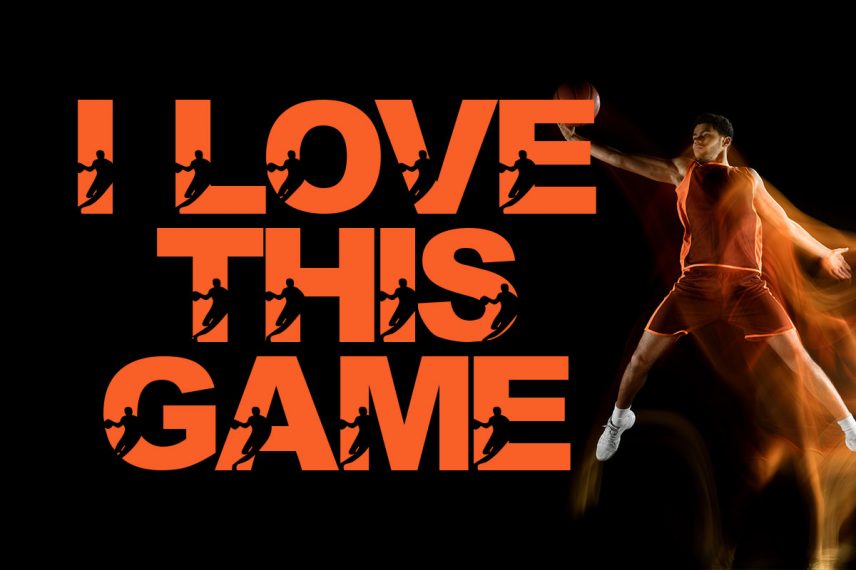 lms i love this game basketball font
