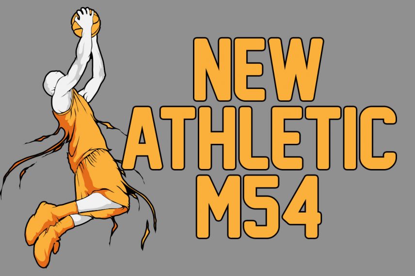 new athletic m54 basketball font