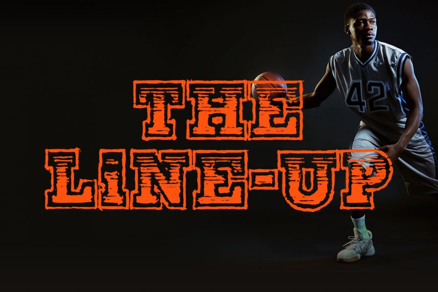 the line up basketball font