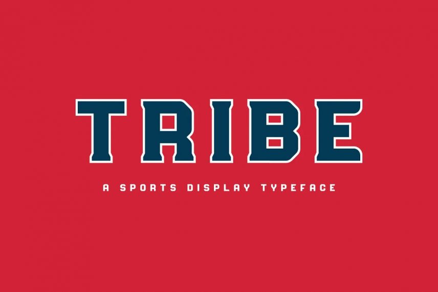 tribe basketball font