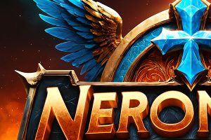 Legendary Game Logo Text Effect PSD Template