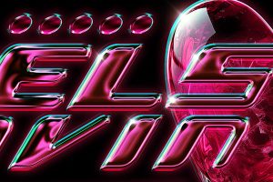 Y2K Chrome Logo / Text Effect Vol.19