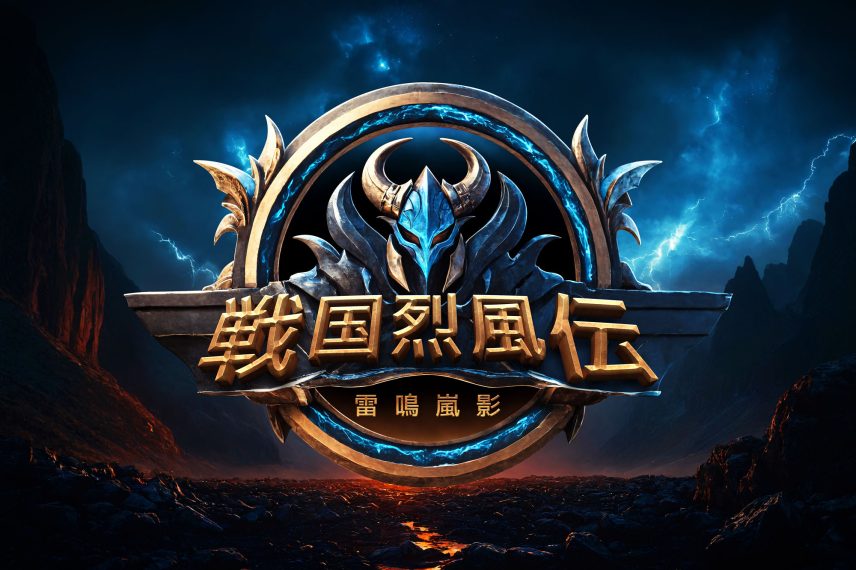 Epic Fantasy Game Text Effect PSD Template - Japanese Version