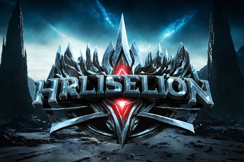 Alien Planet Game Text Effect PSD Template