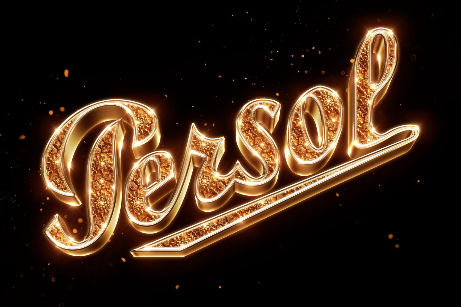 Embossed Jewel Gold Text Effect [PSD] | Hyperpix